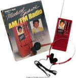 Michael Jackson Signed (Three Times) AM/FM Radio in Original Box | Lot  #46355 | Heritage Auctions